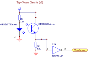 Tape Sensing Circuit