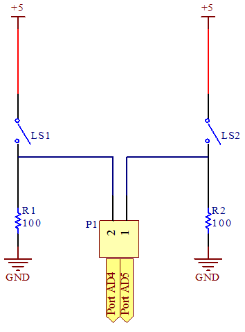 Limit switch circuit